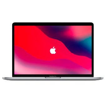 Macbook Pro 16 polegadas em fundo transparente